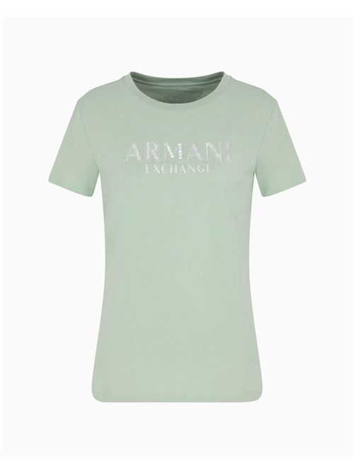 t-shirt donna verde ARMANI EXCHANGE | XW000387AF10354/U7231